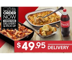 FAMILY PASTA MEAL For Sale Pizza Hut Orange