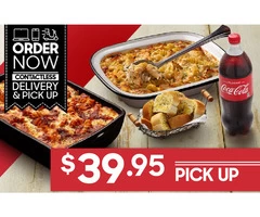 FAMILY PASTA MEAL For Sale Pizza Hut Orange