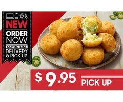JALAPEÑO CHEESE BITES For Sale Pizza Hut Orange